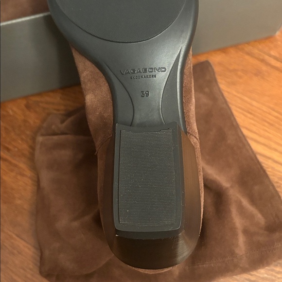 Cassie Tall Vagabond Slouch Boot in Mocha Brown - Picture 13 of 16